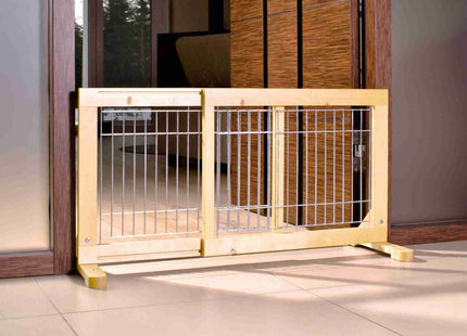 Trixie Hundeabsperrgitter aus Birkenholz