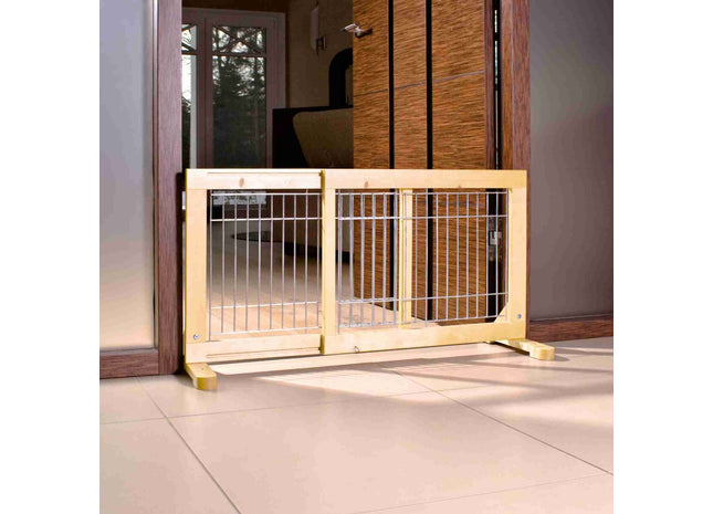 Trixie Hundeabsperrgitter aus Birkenholz