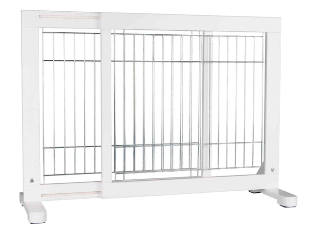 Trixie Hunde-Absperrgitter weiss, 65-108 cm breit