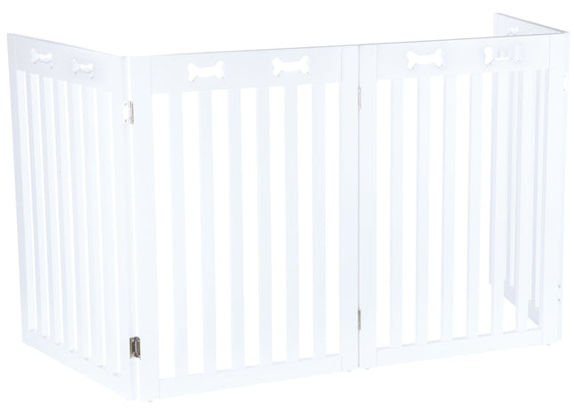 Trixie Hunde-Absperrgitter 4-teilig weiss