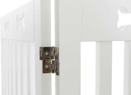 Trixie Hunde-Absperrgitter 4-teilig weiss