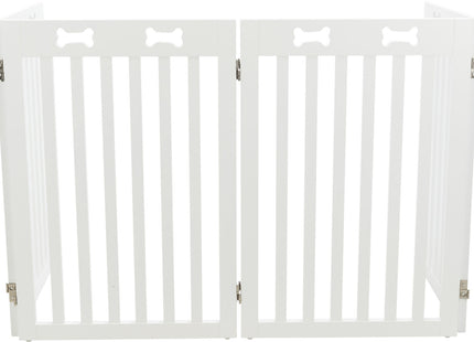Trixie Hunde-Absperrgitter 4-teilig weiss