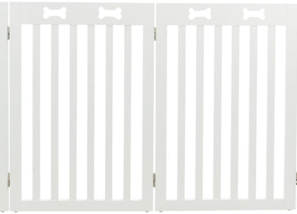 Trixie Hunde-Absperrgitter 4-teilig weiss
