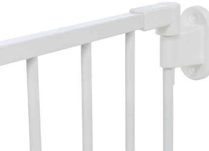 Trixie Absperrgitter - Metall, 5 Elemente, mit Tür