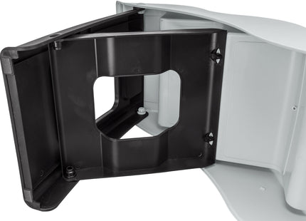 Trixie Treppe - Kunststoff, hellgrau, 34x39x54 cm