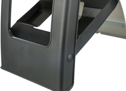 Trixie Treppe - Kunststoff, hellgrau, 34x39x54 cm