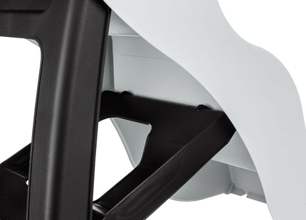 Trixie Treppe - Kunststoff, hellgrau, 34x39x54 cm