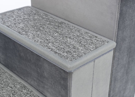 Trixie Treppe mit Stauraum - grau, 34x45x50cm