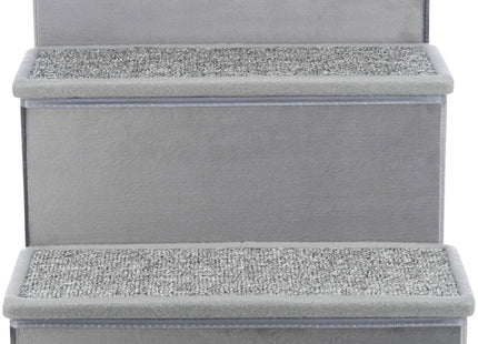 Trixie Treppe mit Stauraum - grau, 34x45x50cm
