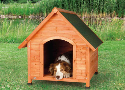 Trixie Natura Hundehütte - braun, mittelgross