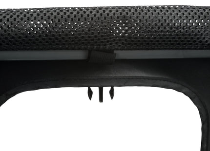 Trixie Soft Kennel Easy - faltbare Transportbox grau