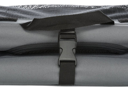 Trixie Soft Kennel Easy - faltbare Transportbox grau