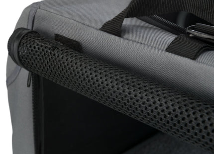 Trixie Soft Kennel Easy - faltbare Transportbox grau