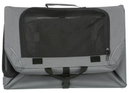 Trixie Soft Kennel Easy - faltbare Transportbox grau