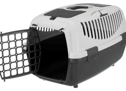 Trixie Transportbox Capri - Plastikbox dunkelgrau/hellgrau XS