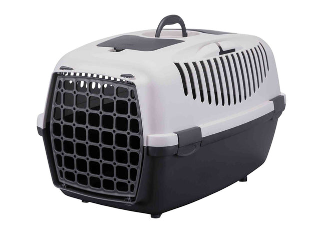 Trixie Traveller Capri III - Transportbox hellgrau/grau