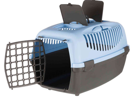 Trixie Traveller Capri III - Transportbox blau/grau