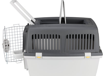 Trixie Transportbox Gulliver – hellgrau, Grösse 52x51x72cm