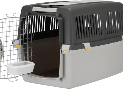 Trixie Transportbox Gulliver – hellgrau, Grösse 52x51x72cm