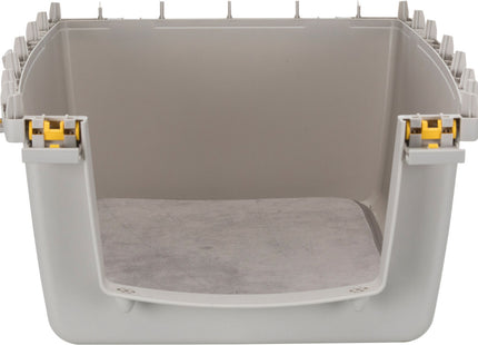 Trixie Transportbox Gulliver – hellgrau, Grösse 52x51x72cm