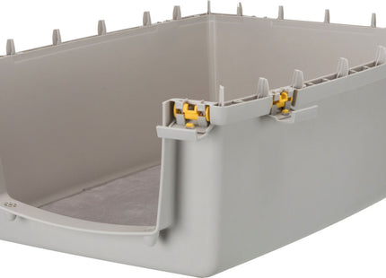 Trixie Transportbox Gulliver – hellgrau, Grösse 52x51x72cm