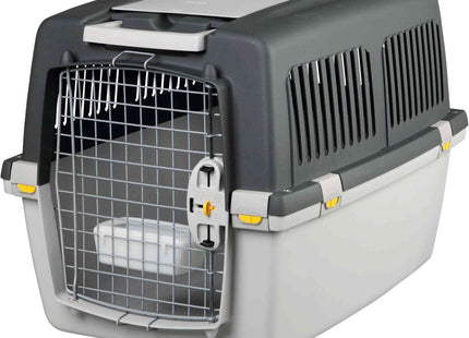 Trixie Transportbox Gulliver – hellgrau, Grösse 52x51x72cm