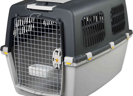 Trixie Transportbox Gulliver – hellgrau, Grösse 52x51x72cm