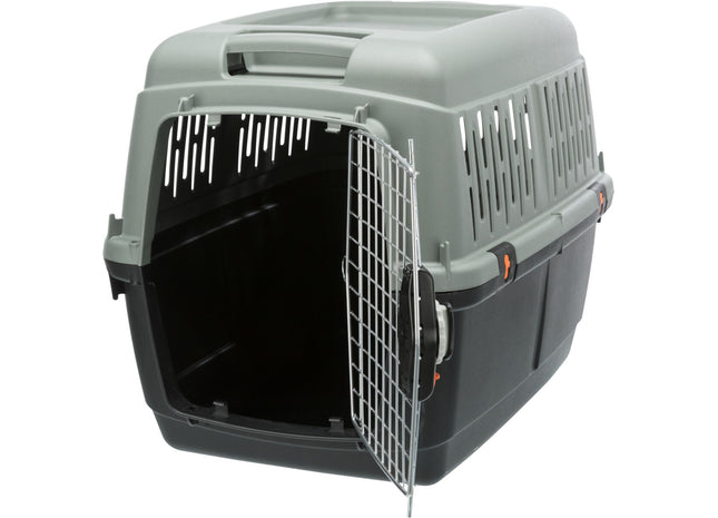 Trixie Be Eco Transportbox Giona – anthrazit/grau-grün