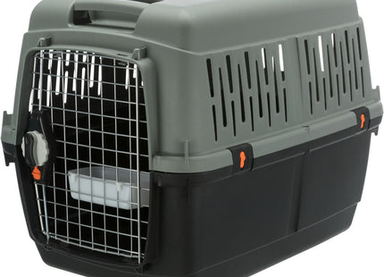 Trixie Be Eco Transportbox Giona – anthrazit/grau-grün