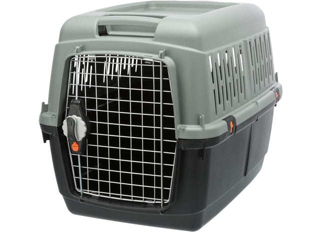 Trixie Be Eco Transportbox Giona – anthrazit/grau-grün