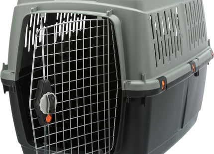 Trixie Be Eco Transportbox Giona – anthrazit/grau-grün