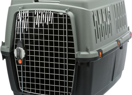 Trixie Be Eco Transportbox Giona – anthrazit/grau-grün