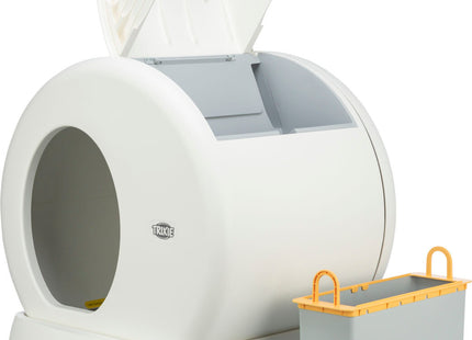 Trixie Katzentoilette – selbstreinigend, Kunststoff, weiss