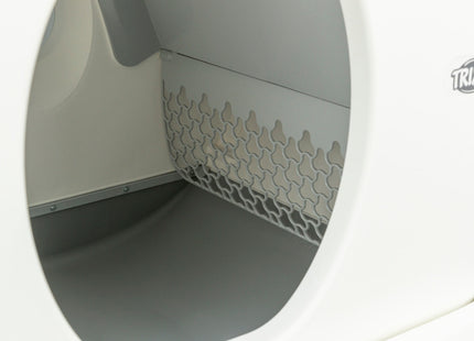 Trixie Katzentoilette – selbstreinigend, Kunststoff, weiss