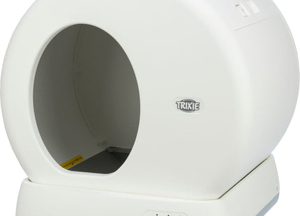 Trixie Katzentoilette – selbstreinigend, Kunststoff, weiss