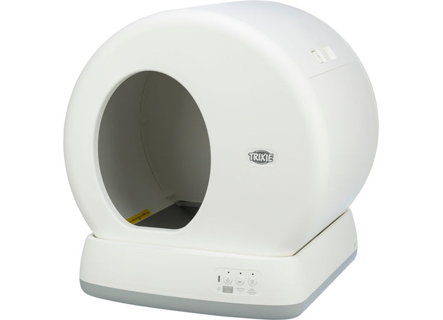 Trixie Katzentoilette – selbstreinigend, Kunststoff, weiss