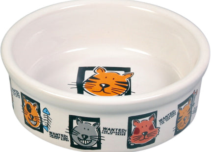 Keramiknapf in Weiss von Trixie für stilvolles Fressen