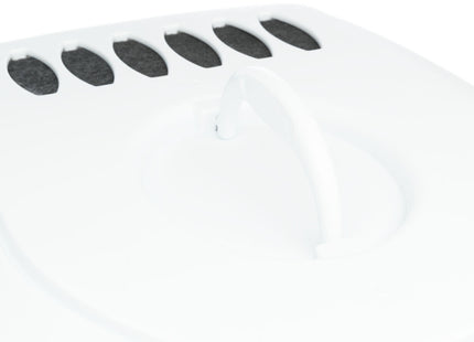 Trixie Katzentoilette Primo XXL - grau/weiss, mit Haube