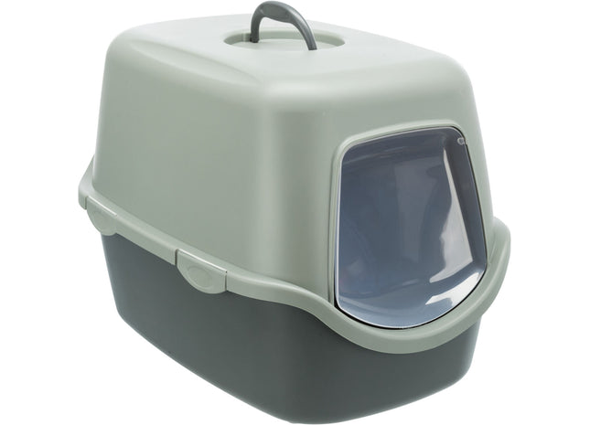 Trixie Be Eco Katzentoilette Vico - mit Haube, anthrazit