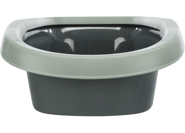 Trixie Be Eco Katzentoilette - anthrazit mit Rand