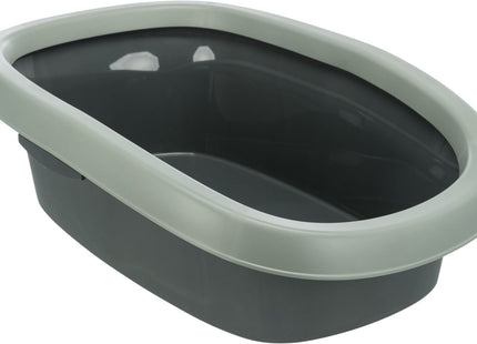 Trixie Be Eco Katzentoilette - anthrazit mit Rand