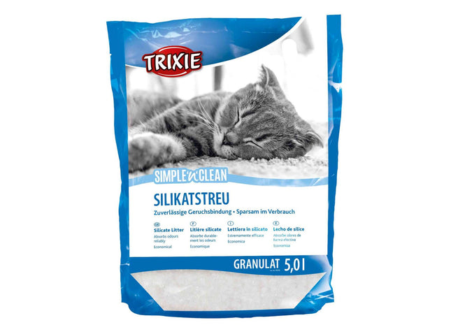 Trixie Fresh'n Easy Granulat für Katzenklos, 5 Liter / 10 Stück