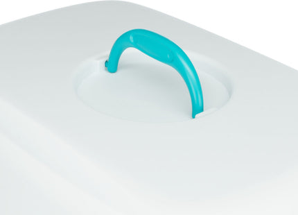 Trixie Katzentoilette Vico türkis/creme klein