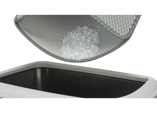 Trixie Sieb-Vorleger – Katzentoilette, EVA, grau