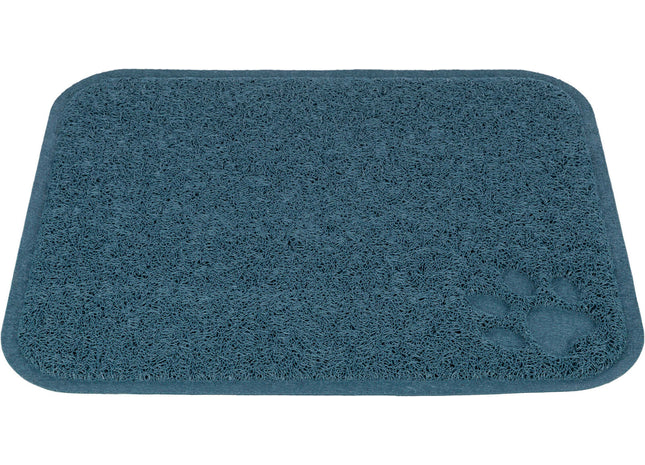 Trixie Vorleger Katzentoilette PVC blau 37×45cm