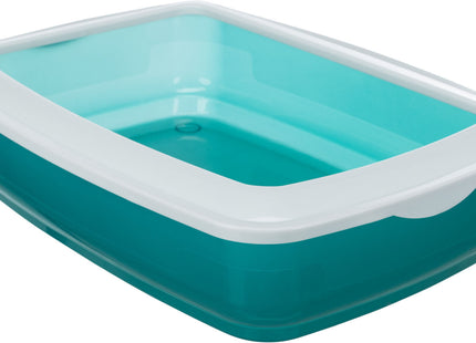 Trixie Katzentoilette Mio mit Rand - hochwertige und geräumige Katzentoilette für Katzen mit Rand