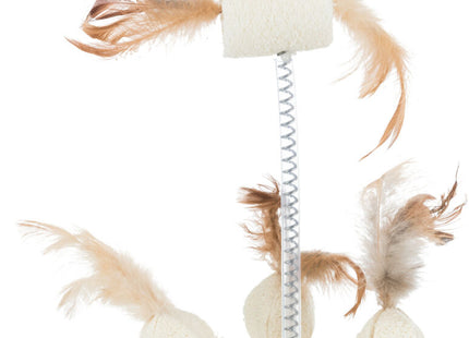 Trixie Sisalständer mit Naturspielzeug, naturfarben