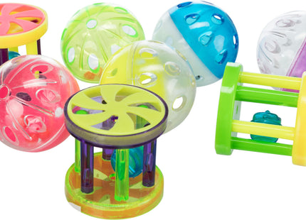 Trixie Ball Rolle Kunststoff sortiert 4.5 cm 60 Stk