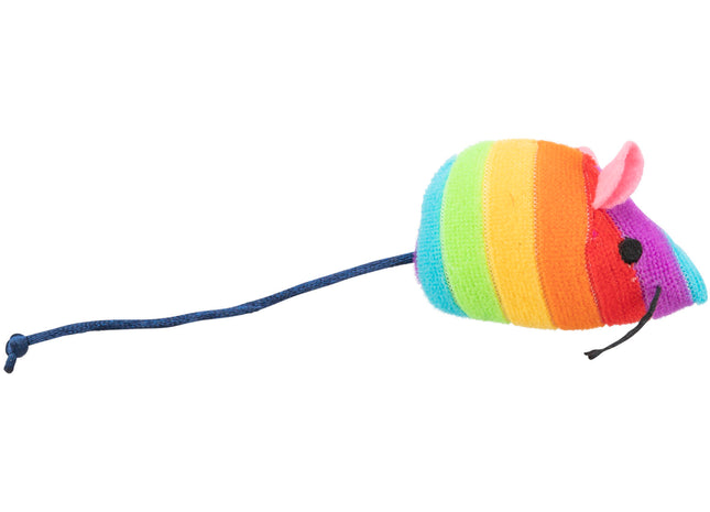 Trixie Plüschmäuse - 70 Stück, 7 cm, Katzenminze