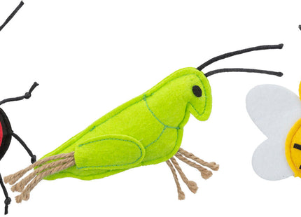 Trixie Filzinsekten mit Katzenminze, 48 Stück